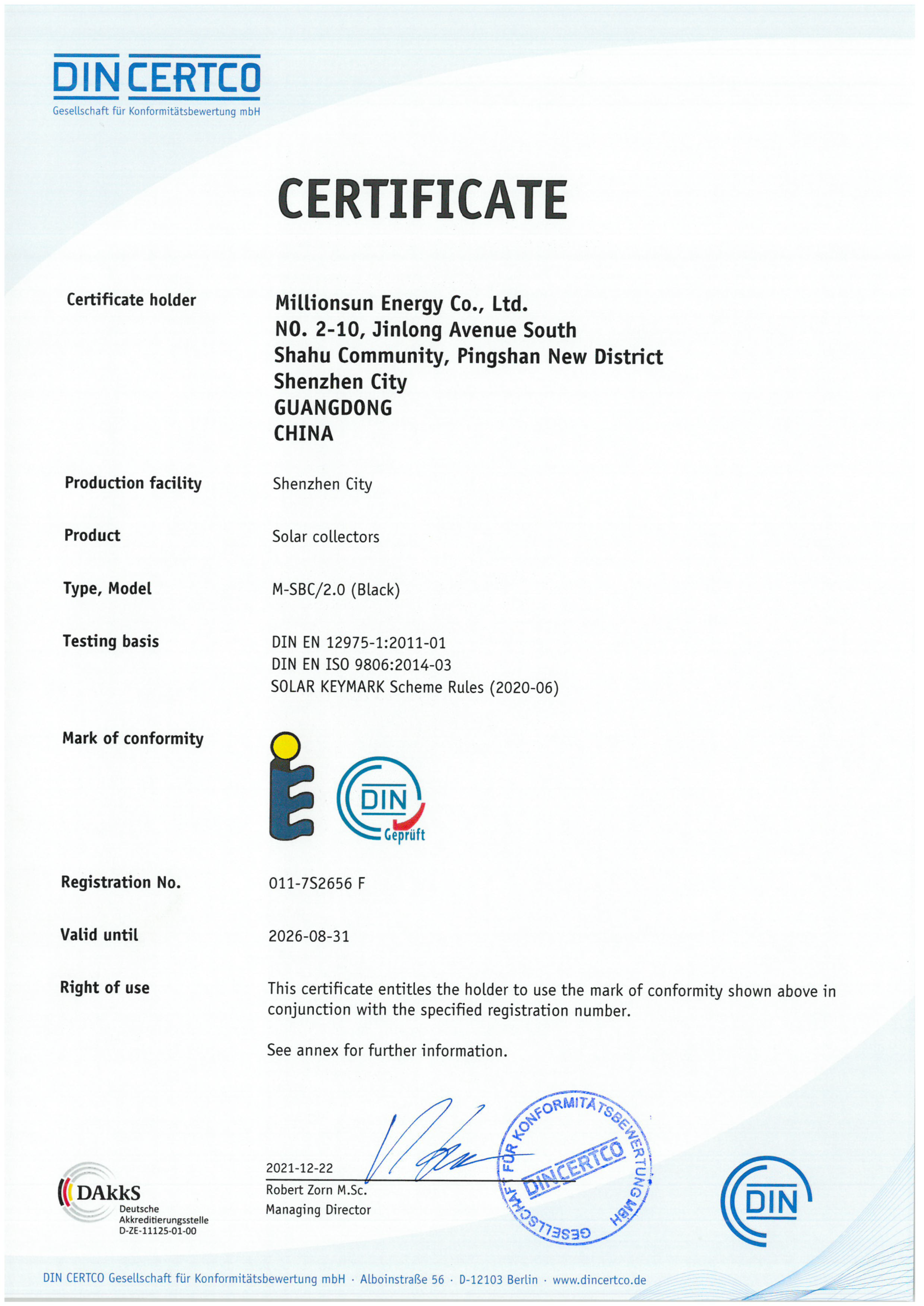 Solar-Keymark-Certifcate-for-Flate-Plate-Black-Collector-(new)-1